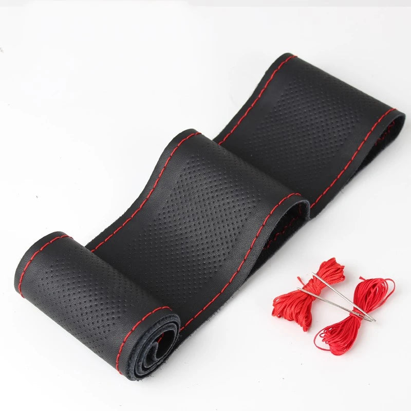 Leather Steering Cover