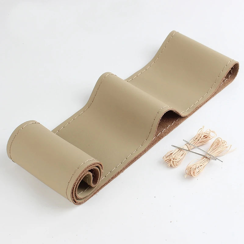 Leather Steering Cover
