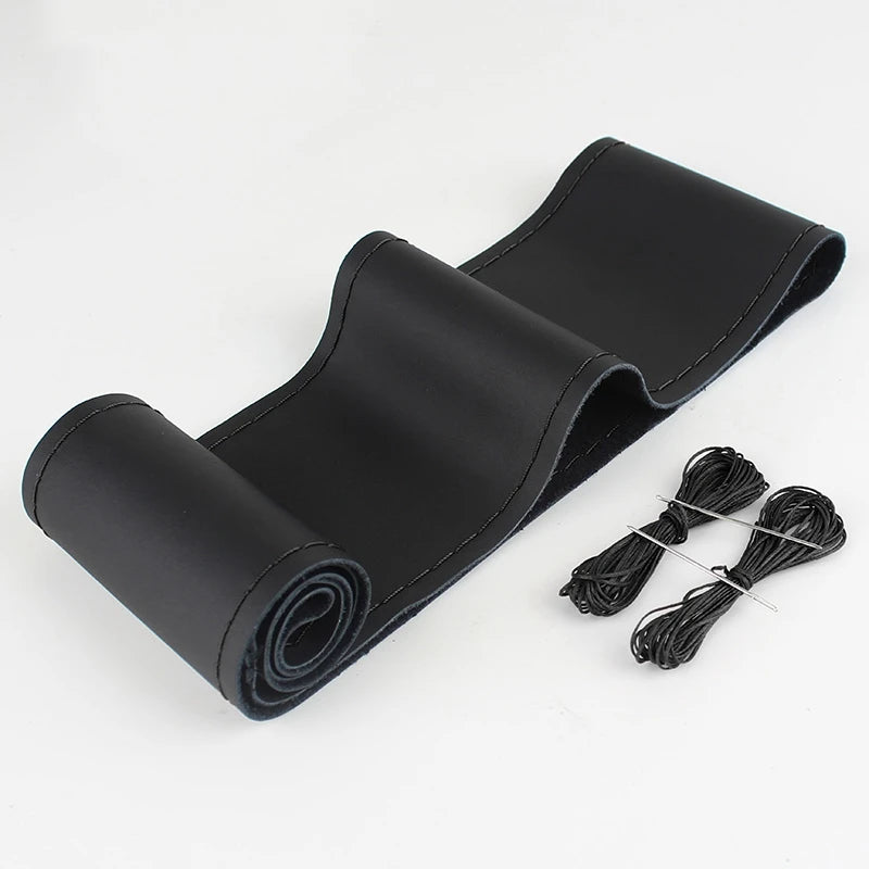 Leather Steering Cover