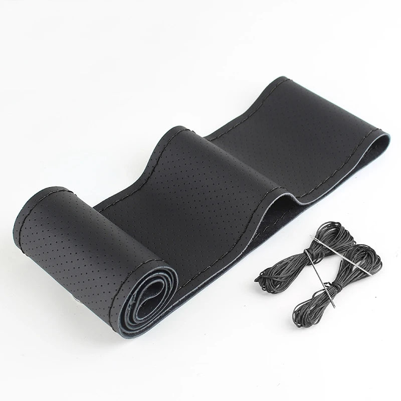 Leather Steering Cover