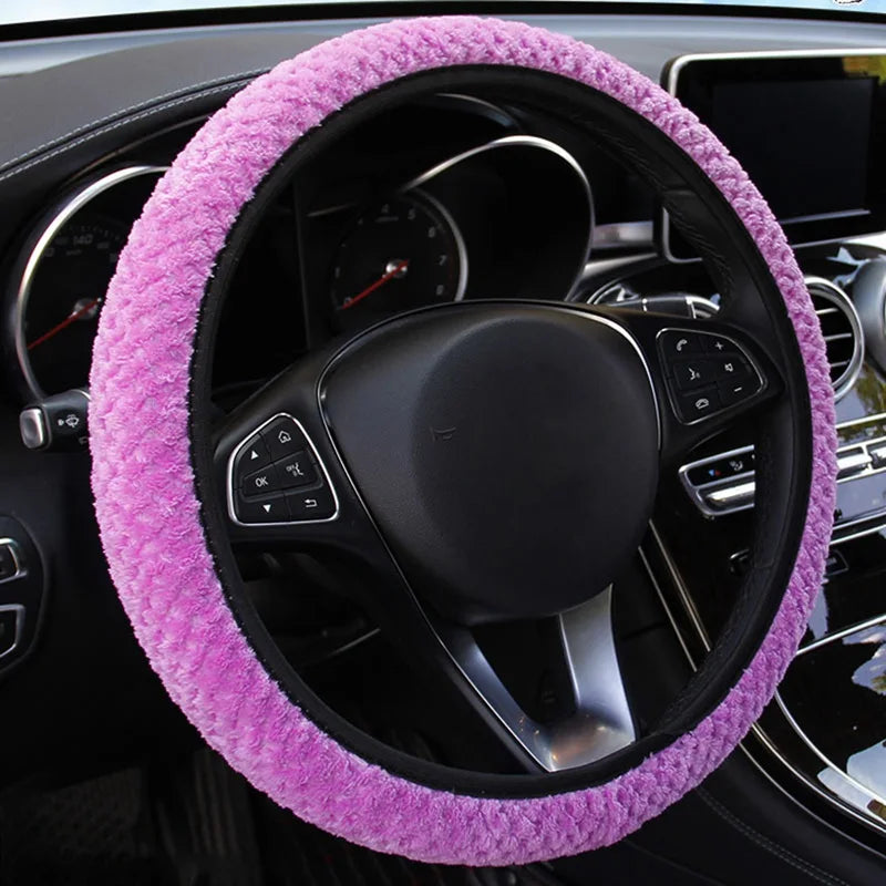 Plush Steering Cover